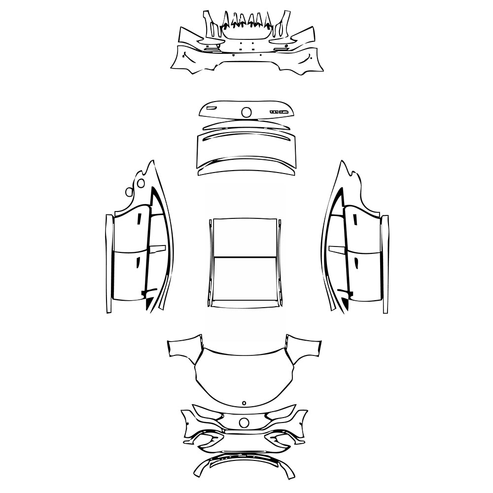 Pre-Cut PPF Mercedes-Benz EQE AMG Line 2025 - PPF-Kits