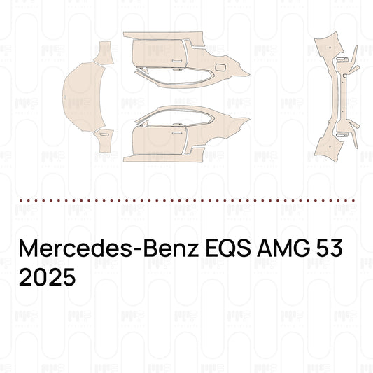 PPF precortado Mercedes-Benz EQS AMG 53 2025