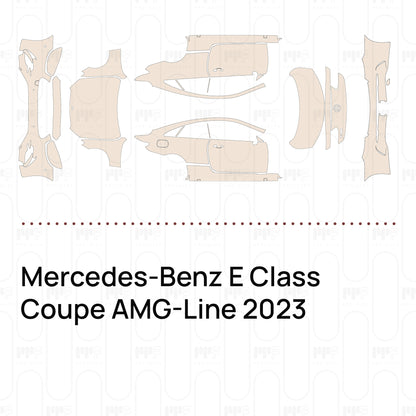 PPF precortado Mercedes-Benz E Class Coupe AMG-Line 2023