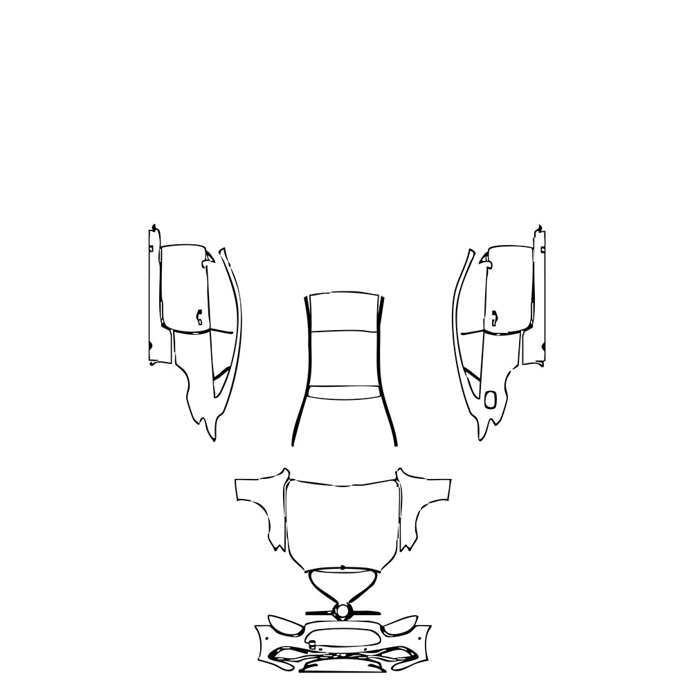 Pre-Cut PPF Mercedes-Benz E Class Coupe Base 2021 - PPF-Kits