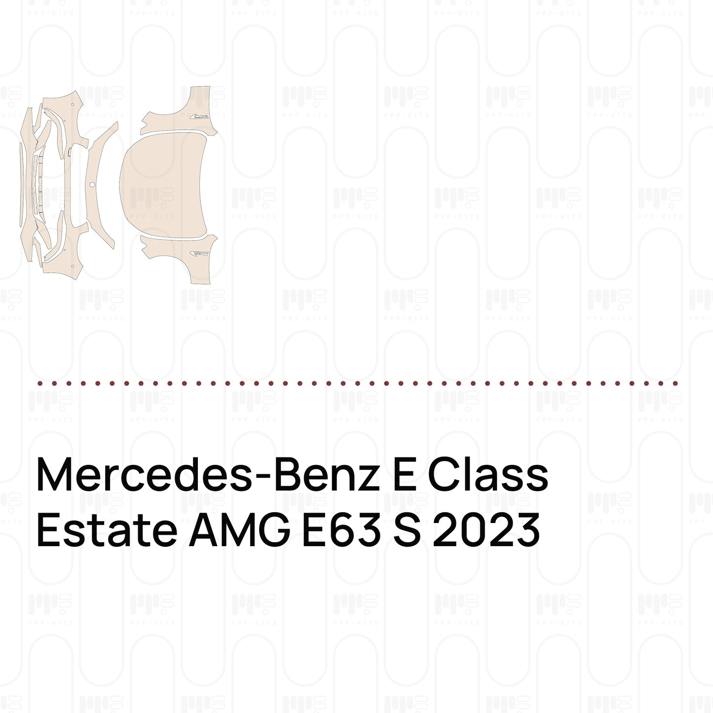 PPF precortado Mercedes-Benz E Class Estate AMG E63 S 2023