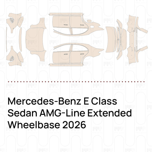 PPF precortado Mercedes-Benz E Class Sedan AMG-Line Extended Wheelbase 2026