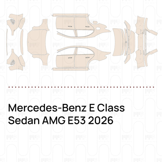 PPF precortado Mercedes-Benz E Class Sedan AMG E53 2026