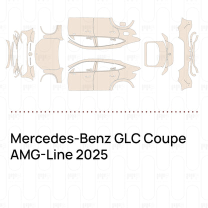 Pre-Cut PPF Mercedes-Benz GLC Coupe AMG-Line 2025