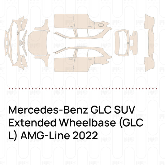 PPF precortado Mercedes-Benz GLC SUV Extended Wheelbase (GLC L) AMG-Line 2022