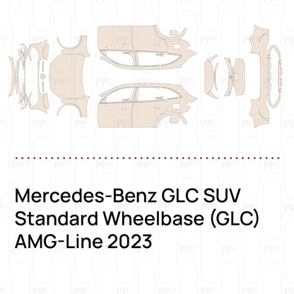 PPF precortado Mercedes-Benz GLC SUV Standard Wheelbase (GLC) AMG-Line 2023