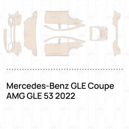 PPF precortado Mercedes-Benz GLE Coupe AMG GLE 53 2022