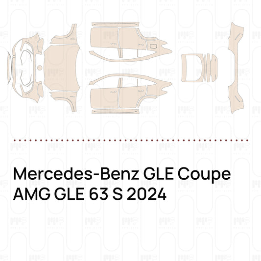 Pre-Cut PPF Mercedes-Benz GLE Coupe AMG GLE 63 S 2024
