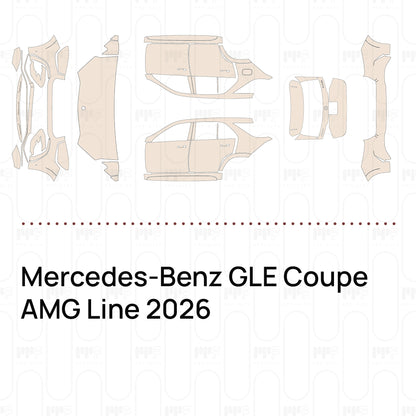 PPF precortado Mercedes-Benz GLE Coupe AMG Line 2026