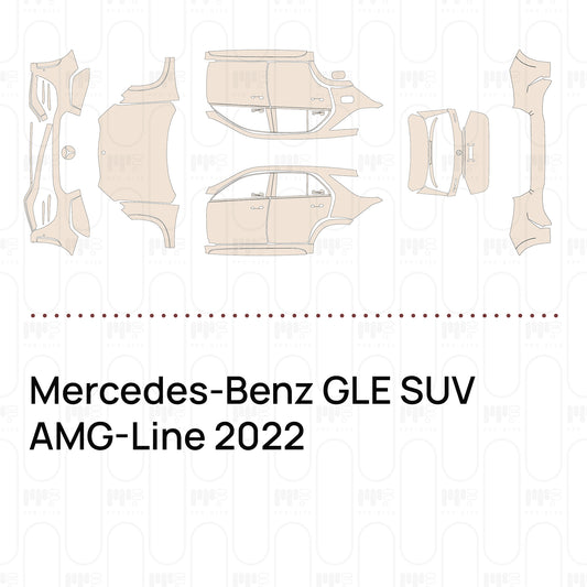 PPF precortado Mercedes-Benz GLE SUV AMG-Line 2022