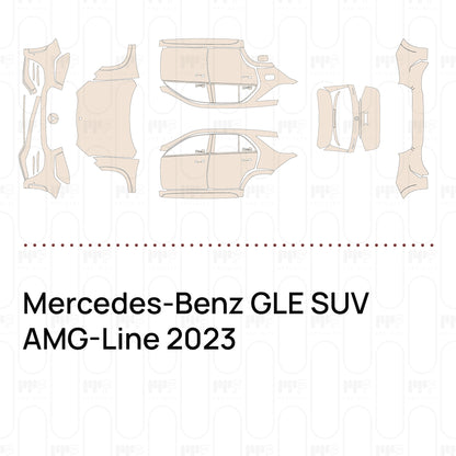 PPF precortado Mercedes-Benz GLE SUV AMG-Line 2023