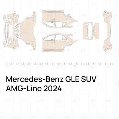 PPF precortado Mercedes-Benz GLE SUV AMG-Line 2024