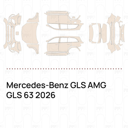 Pre-Cut PPF Mercedes-Benz GLS AMG GLS 63 2026