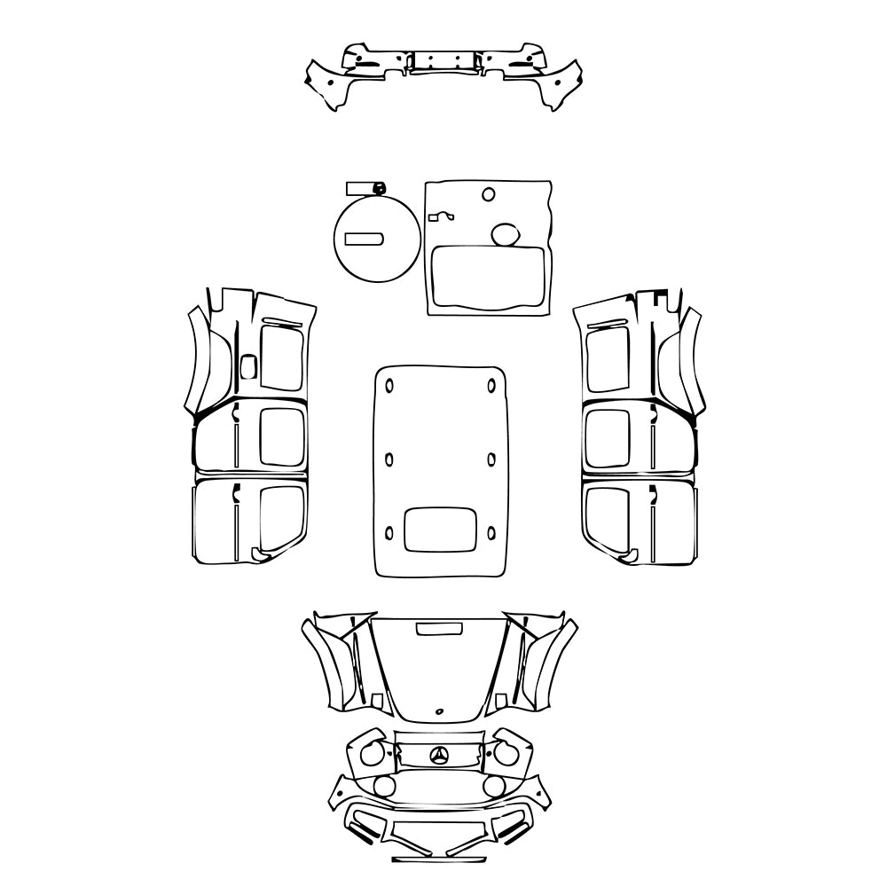 Pre-Cut PPF Mercedes-Benz G Class G350 2023 - PPF-Kits