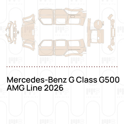 PPF precortado Mercedes-Benz G Class G500 AMG Line 2026