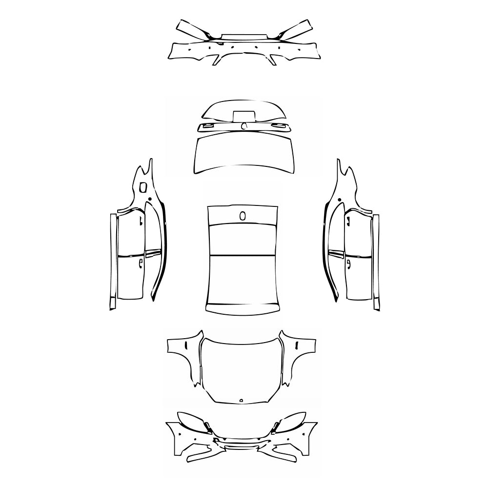 Pre-Cut PPF Mercedes-Benz Maybach S Class S500 2016 - PPF-Kits