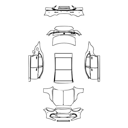 Pre-Cut PPF Mercedes-Benz Maybach S Class S580 2024 - PPF-Kits