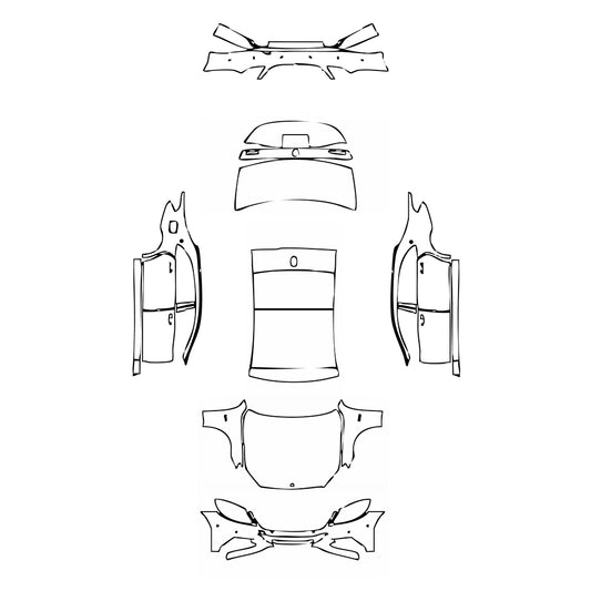 Pre-Cut PPF Mercedes-Benz Maybach S Class S600 2015 - PPF-Kits
