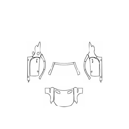 Pre-Cut PPF Mercedes-Benz SLC base 2017 - PPF-Kits