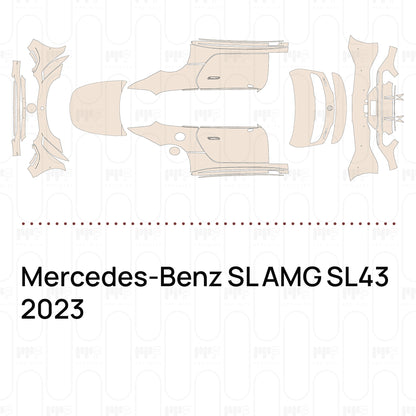 PPF precortado Mercedes-Benz SL AMG SL43 2023