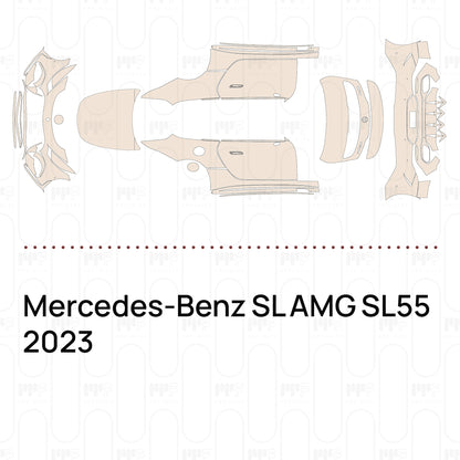 PPF precortado Mercedes-Benz SL AMG SL55 2023