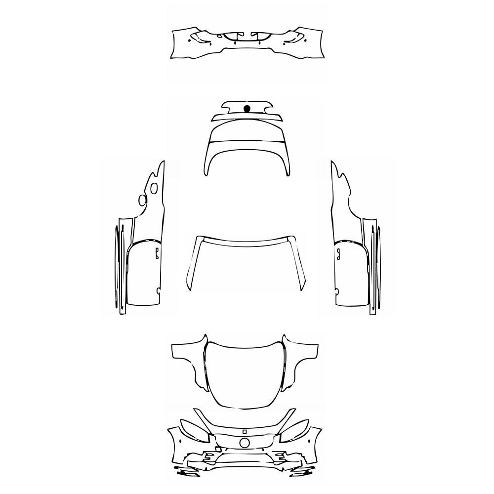 Pre-Cut PPF Mercedes-Benz S Class Cabriolet AMG Line 2017 - PPF-Kits