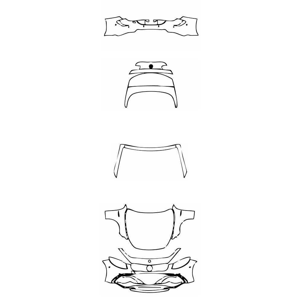 Pre-Cut PPF Mercedes-Benz S Class Cabriolet AMG S63 2018 - PPF-Kits