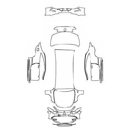Pre-Cut PPF Mercedes-Benz S Class Coupe AMG S63 2017 - PPF-Kits