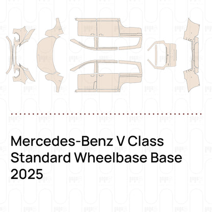PPF precortado Mercedes-Benz V Class Standard Wheelbase Base 2025