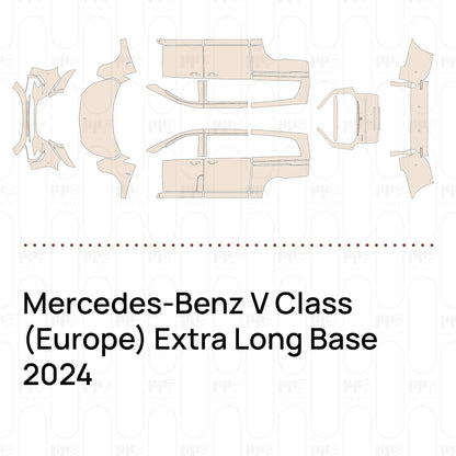 Pre-Cut PPF Mercedes-Benz V Class (Europe) Extra Long Base 2024
