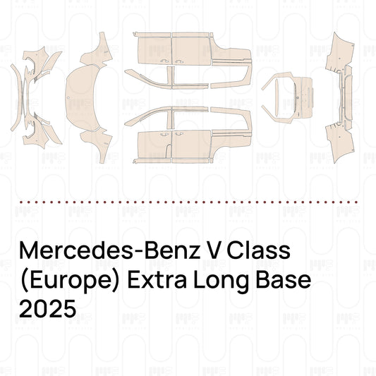 PPF precortado Mercedes-Benz V Class (Europe) Extra Long Base 2025