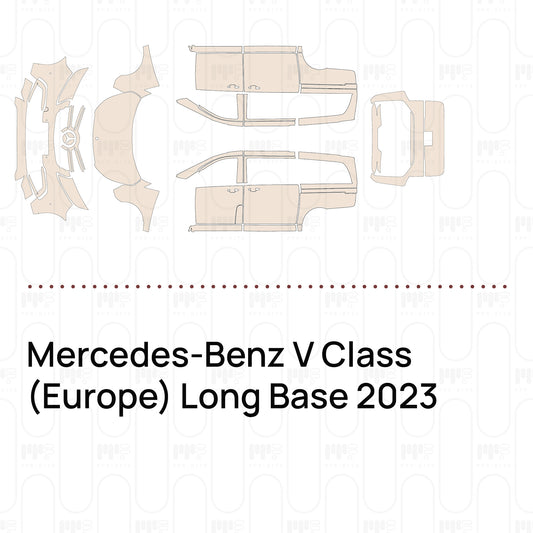 PPF precortado Mercedes-Benz V Class (Europe) Long Base 2023