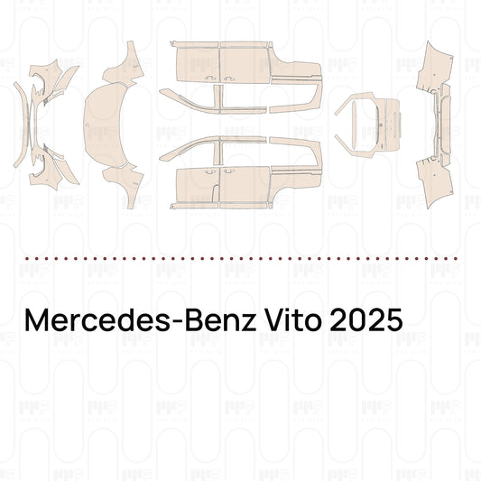PPF precortado Mercedes-Benz Vito 2025