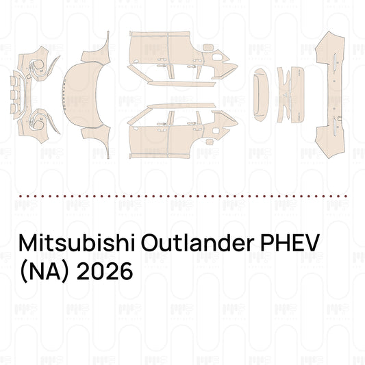 PPF precortado Mitsubishi Outlander PHEV (NA) 2026
