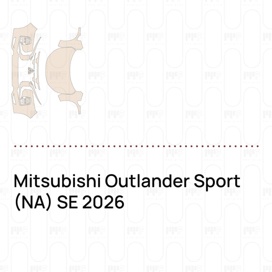 PPF precortado Mitsubishi Outlander Sport (NA) SE 2026