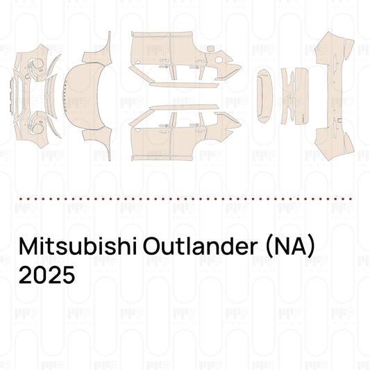 PPF precortado Mitsubishi Outlander (NA) 2025