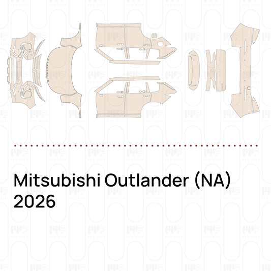 PPF precortado Mitsubishi Outlander (NA) 2026