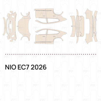 PPF precortado NIO EC7 2026