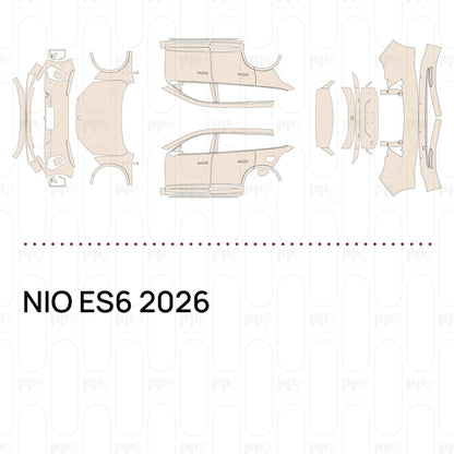 Pre-Cut PPF NIO ES6 2026