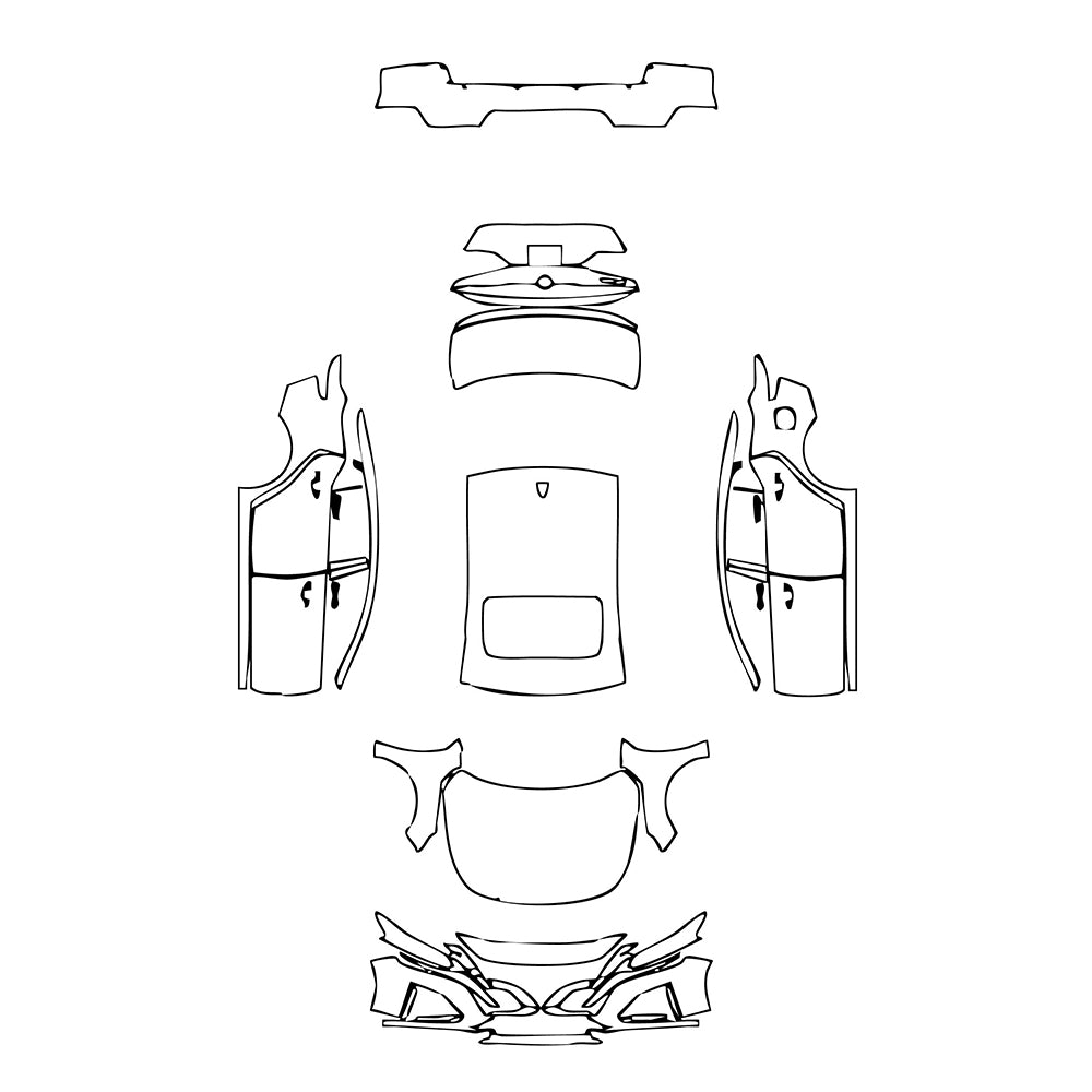 Pre-Cut PPF Nissan Altima (US) SR VC-Turbo 2025 - PPF-Kits