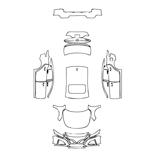 Pre-Cut PPF Nissan Altima (US) SR VC-Turbo 2025 - PPF-Kits