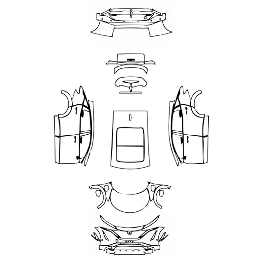 Pre-Cut PPF Nissan Ariya (CN) 2022 - PPF-Kits