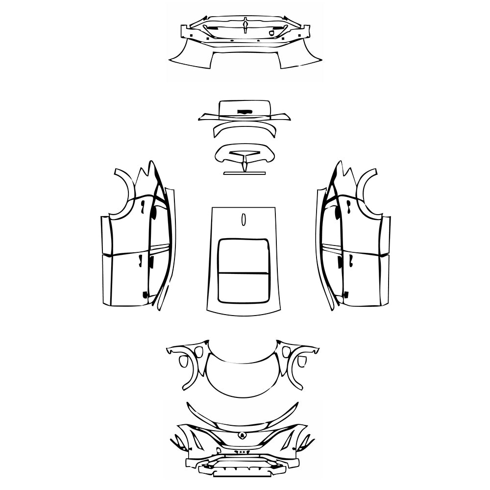 Pre-Cut PPF Nissan Ariya (CN) 2023 - PPF-Kits