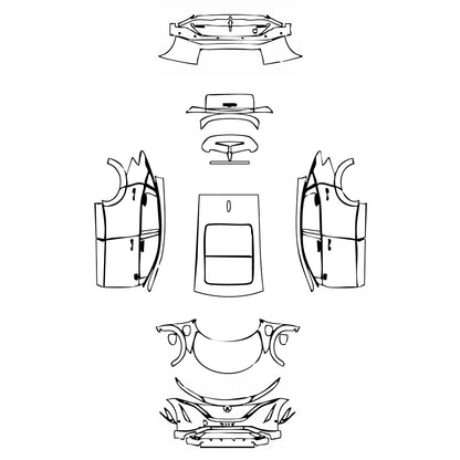 Pre-Cut PPF Nissan Ariya (CN) 2025 - PPF-Kits