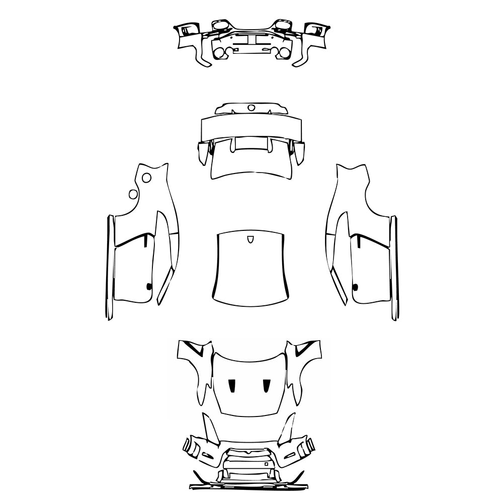 Pre-Cut PPF Nissan GT-R Nismo 2015 - PPF-Kits