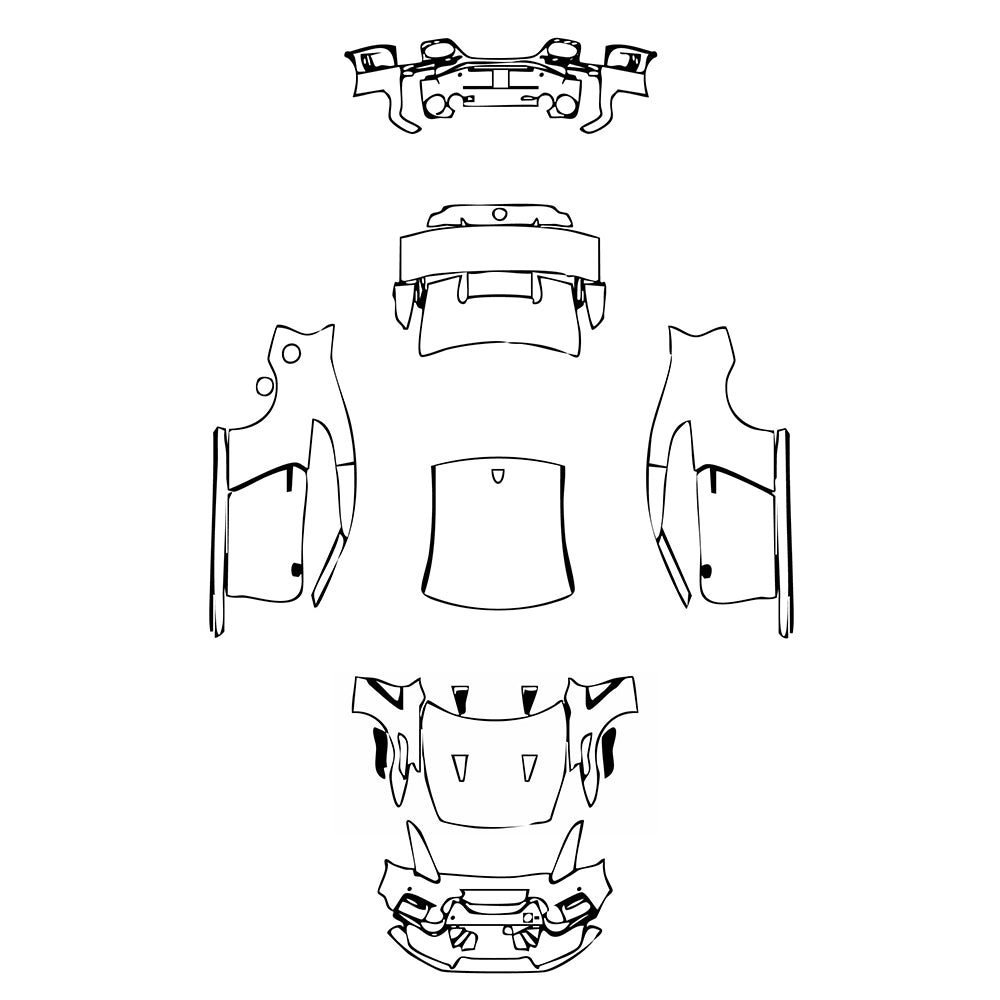 Pre-Cut PPF Nissan GT-R Nismo 2023 - PPF-Kits