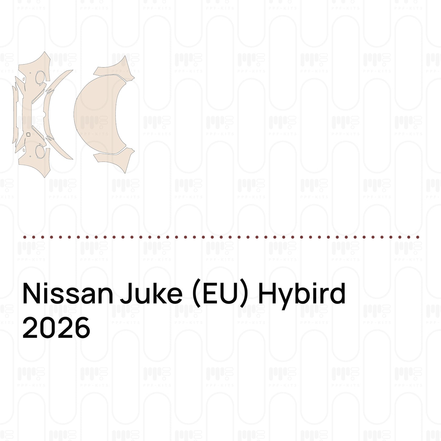PPF precortado Nissan Juke (EU) Hybird 2026