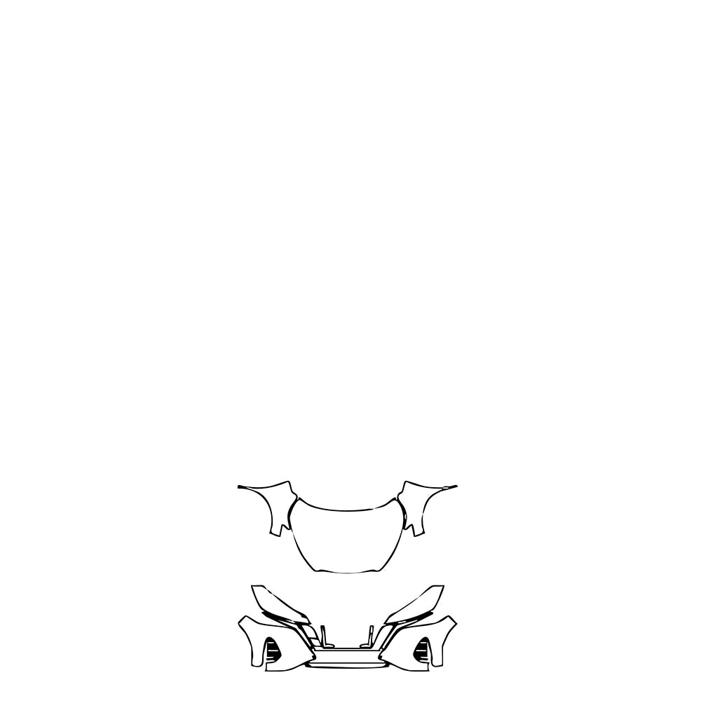 Pre-Cut PPF Nissan Kicks S 2024 - PPF-Kits