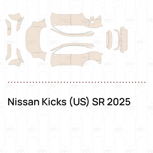 Pre-Cut PPF Nissan Kicks (US) SR 2025