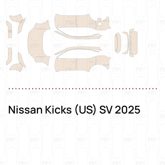 Pre-Cut PPF Nissan Kicks (US) SV 2025